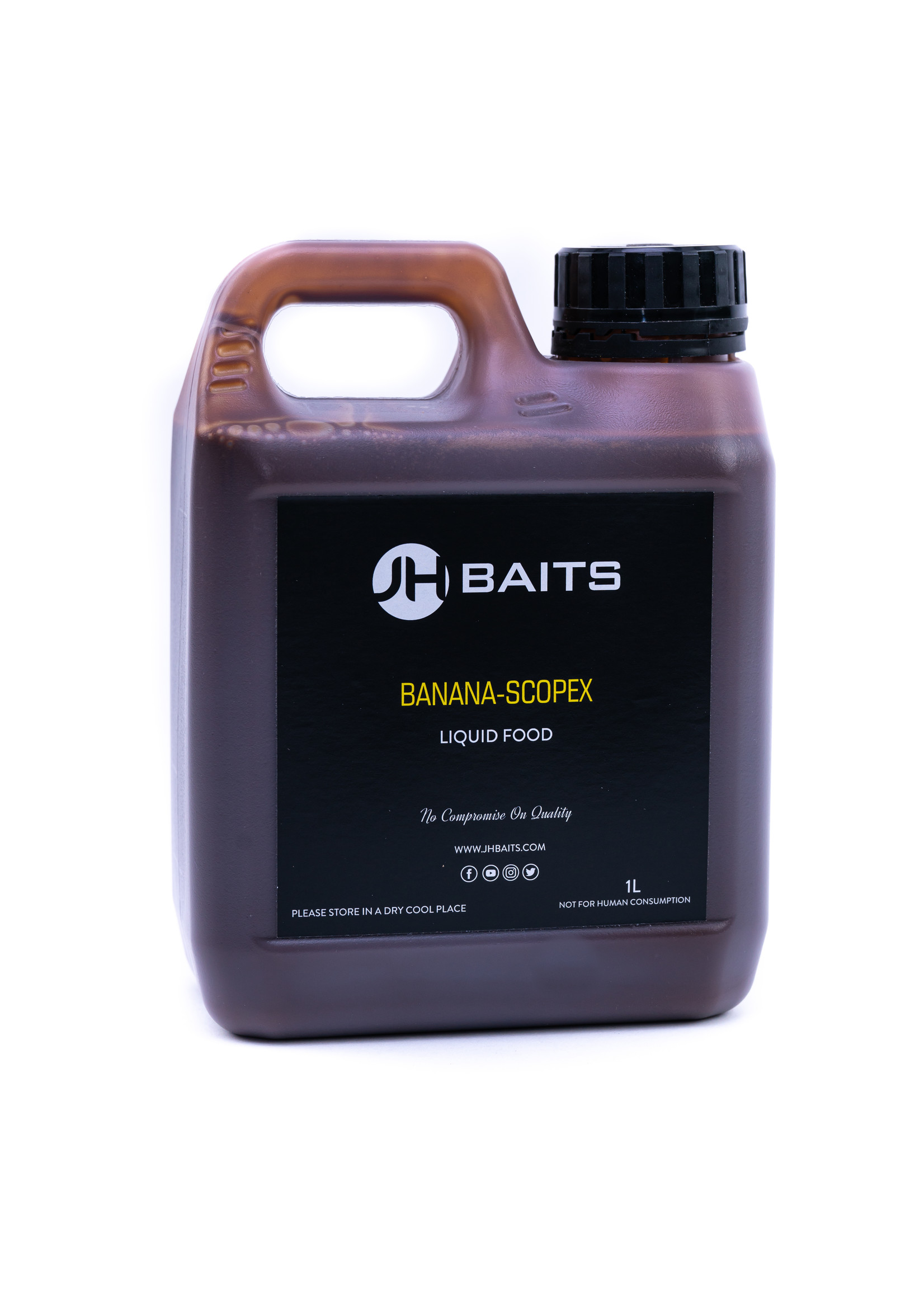 JH Baits Aliments Liquides Banane-Scopex 1L