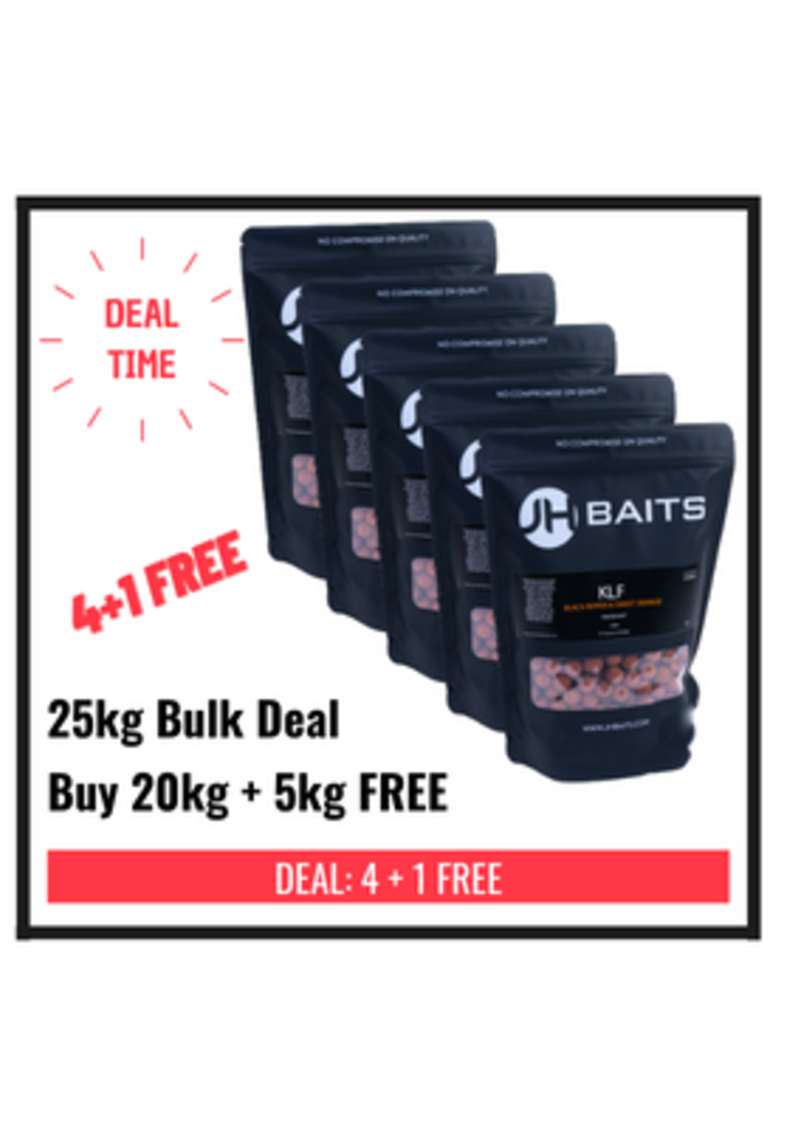 JH Baits Deal 1: 4+1 gratis