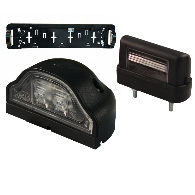 C38C Kennzeichenbeleuchtung Auto 12-24V Nummernschildbeleuchtung 6 LED  Anhänger