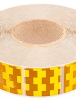 Avery Klebeband - pro Meter - gelb - weiche Untergründe