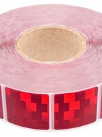 Avery Klebeband - pro Meter - rot - für weiche Untergründe
