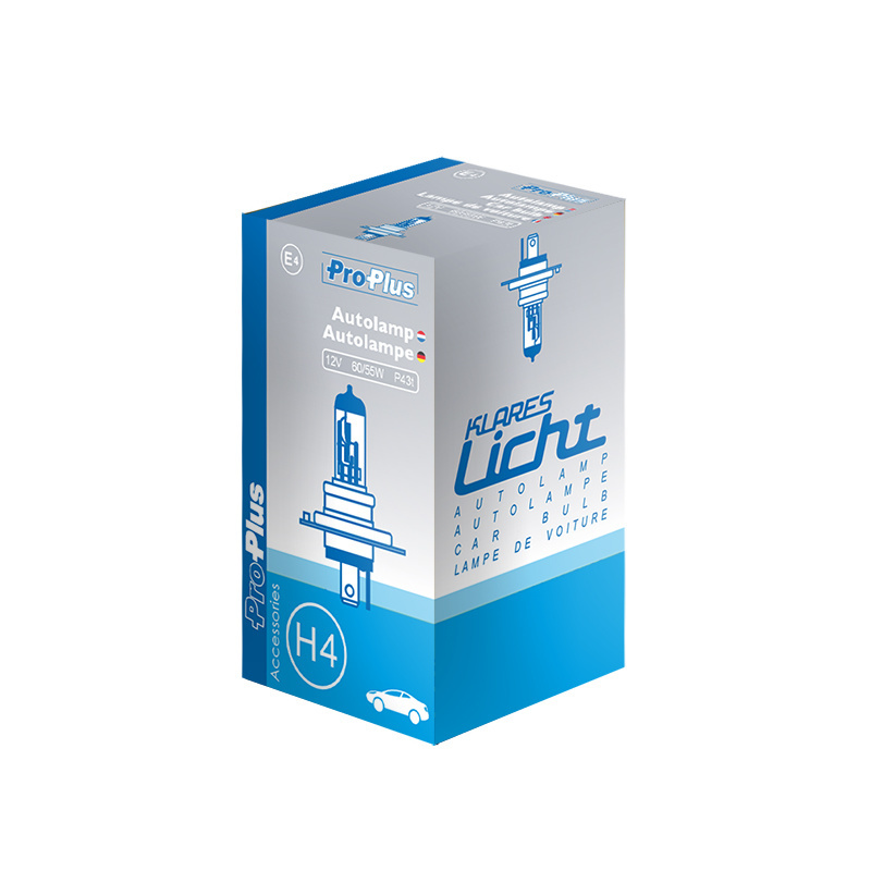 H4 Autolampe 12V 60/55W P43t im Karton