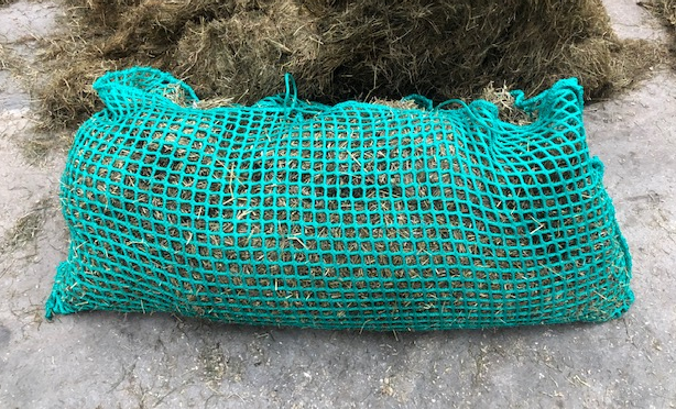 Heunetz aus starkem gewebtem Material - 160x80 cm - 3 cm Maschenweite