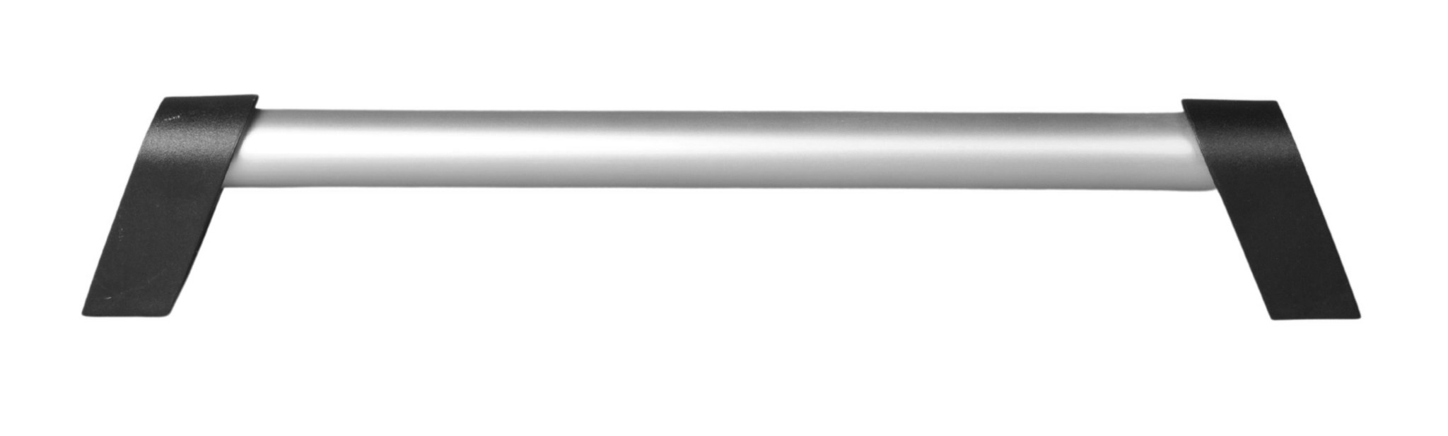 Handgriff Aluminium 300x20 mm - silber/schwarz
