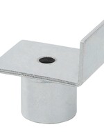 Cantonal Flaschenheberadapter mit einfachem hochstehendem Rand