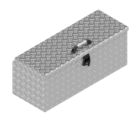 De Haan Box - 100x40x53 cm - incl. gasveren