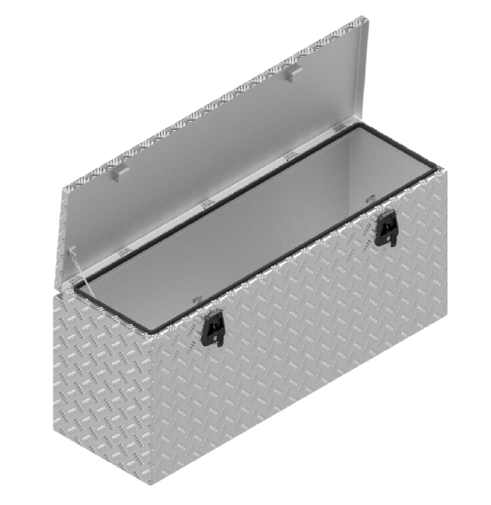De Haan Box - 120x40x53 cm - incl. gasveren