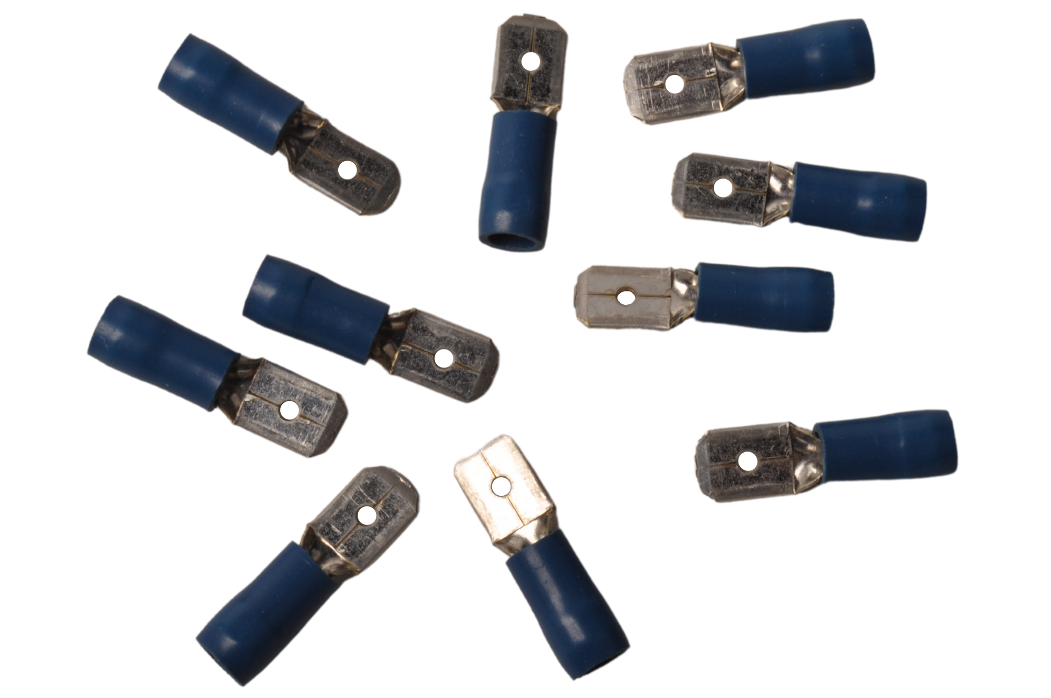 AMP-Stecker 6,3x0,8 männlich (10 Stück)