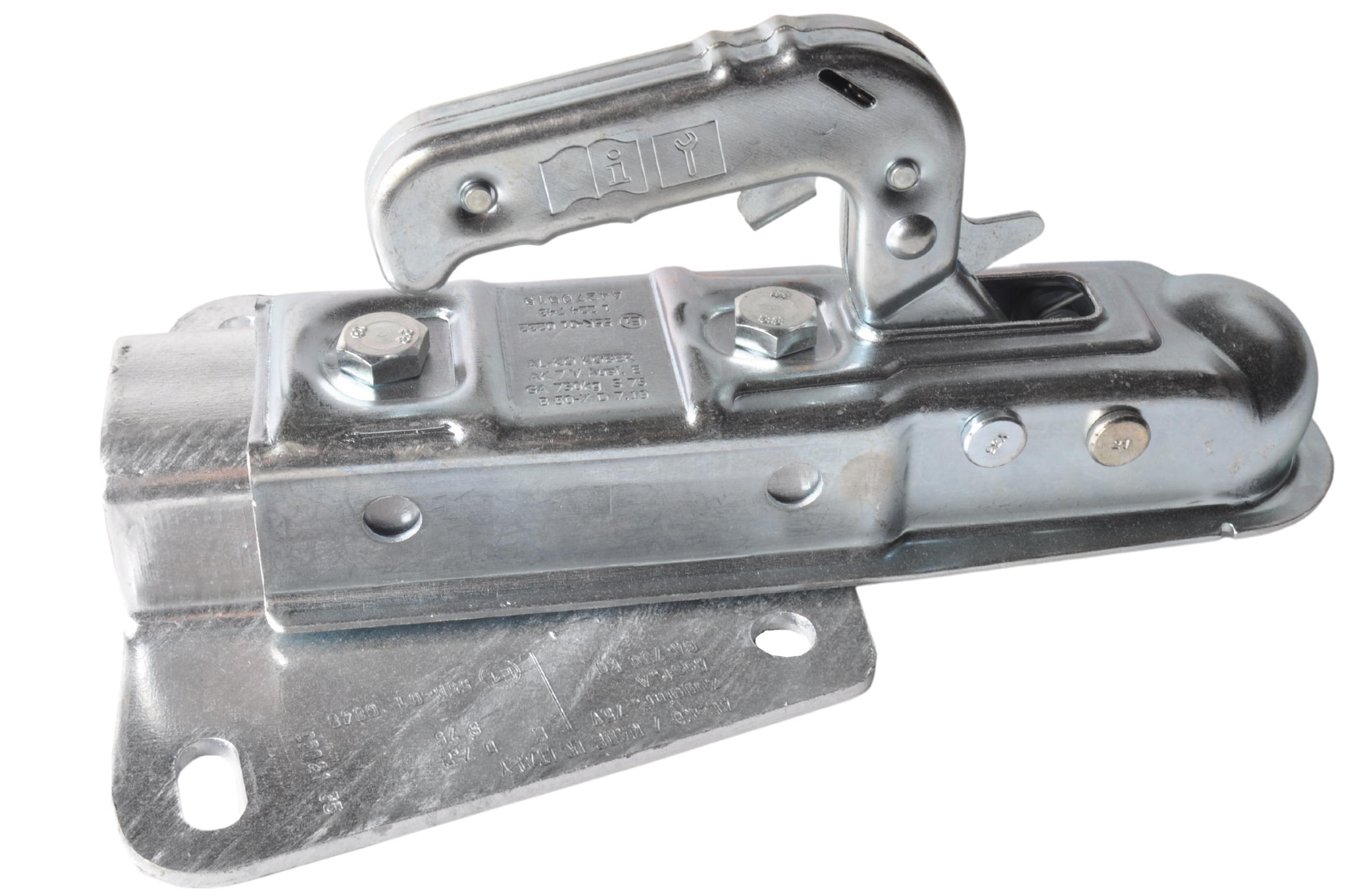 AL-KO V-Anhänger AK7 Plus/75V - 50 mm Vierkant - 750 kg - Kupplung ungebremst