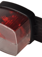 Radex Begrenzungsleuchte 901 rot/weiß auf Halter