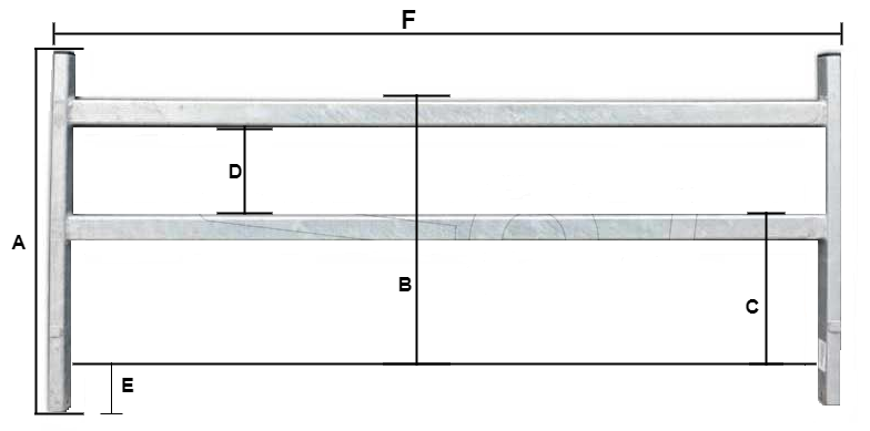 H Gestell Eduard 200 cm