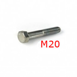 M20-Schrauben, Muttern, Unterlegscheiben und Bolzen