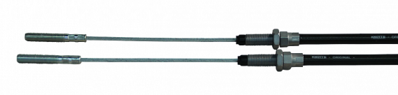 AL-KO Edelstahl-Transitkabel 1000/1330 mm - 2x M10 Schraubgewinde