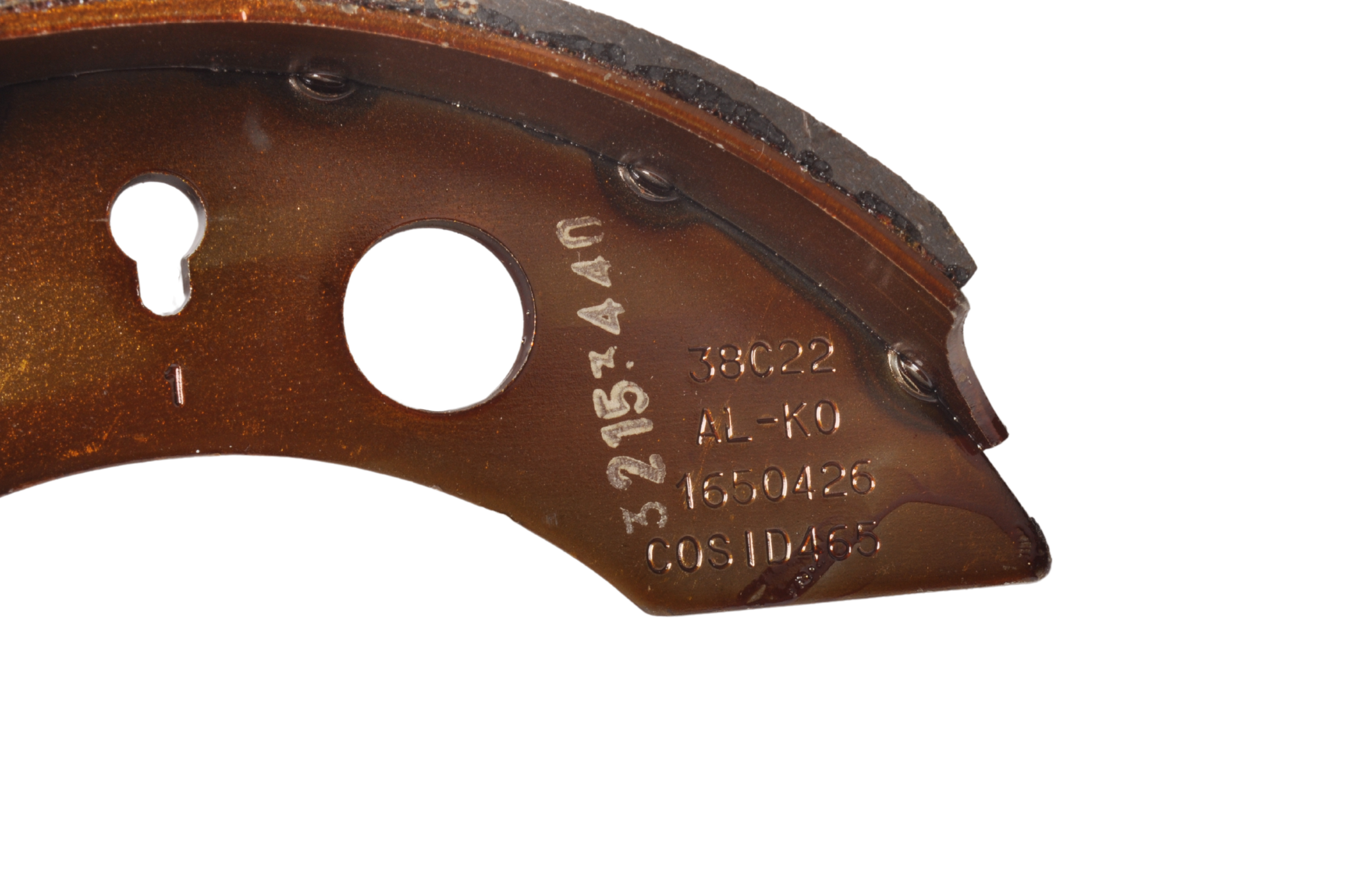 Original AL-KO Bremsbelag - 200x50 - Bremstyp 2051 - AAA Premium Satz