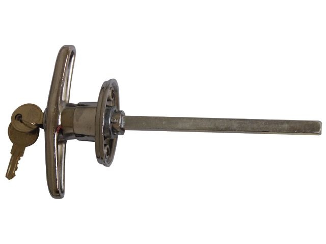 T-förmiges Griffschloss mit Schlüsseln zur Befestigung von T-Griff-Zubehör