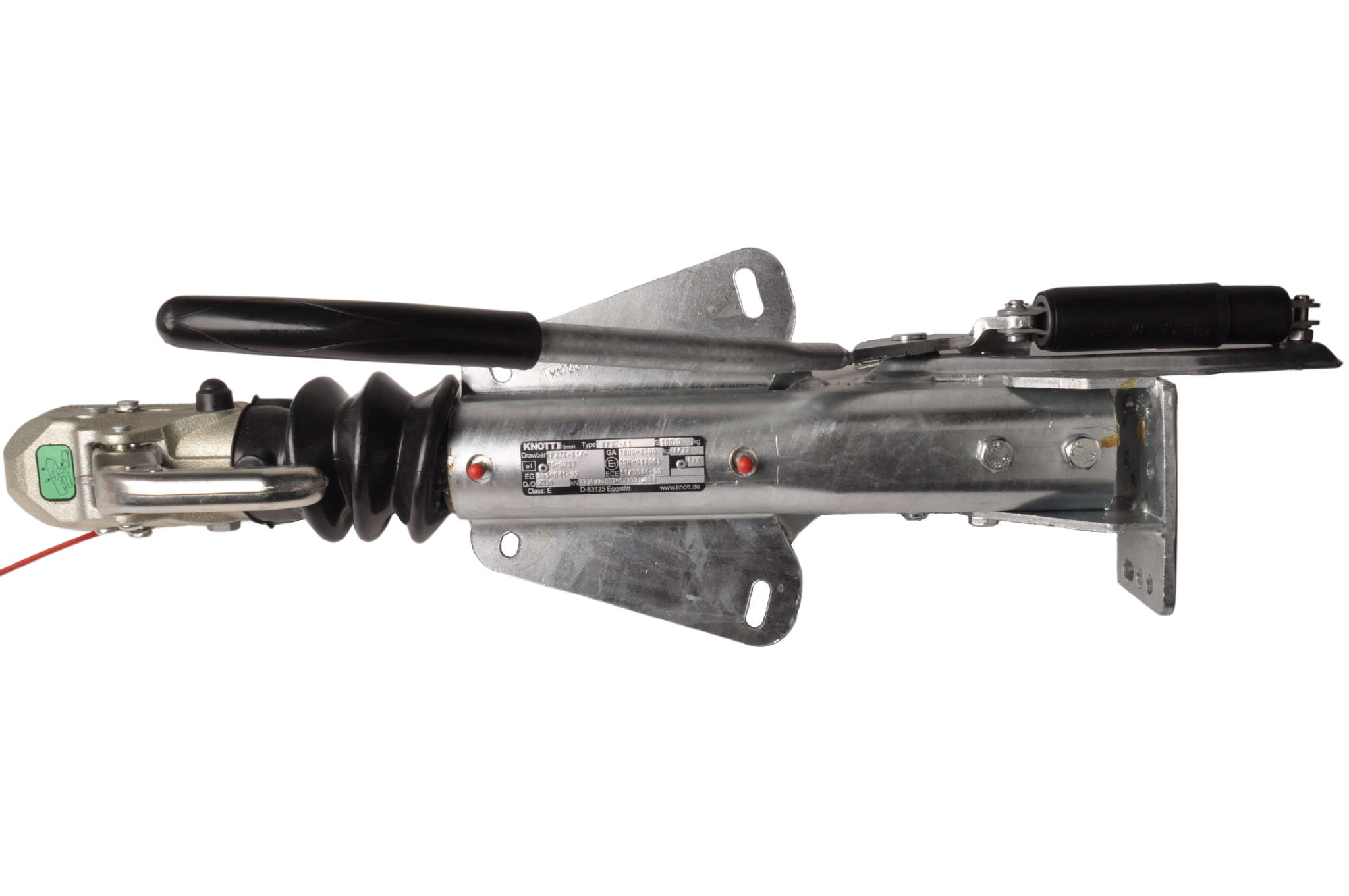 Auflaufbremse KF27 (2700 kg) V-Deichsel inkl. Stützradkonsole.