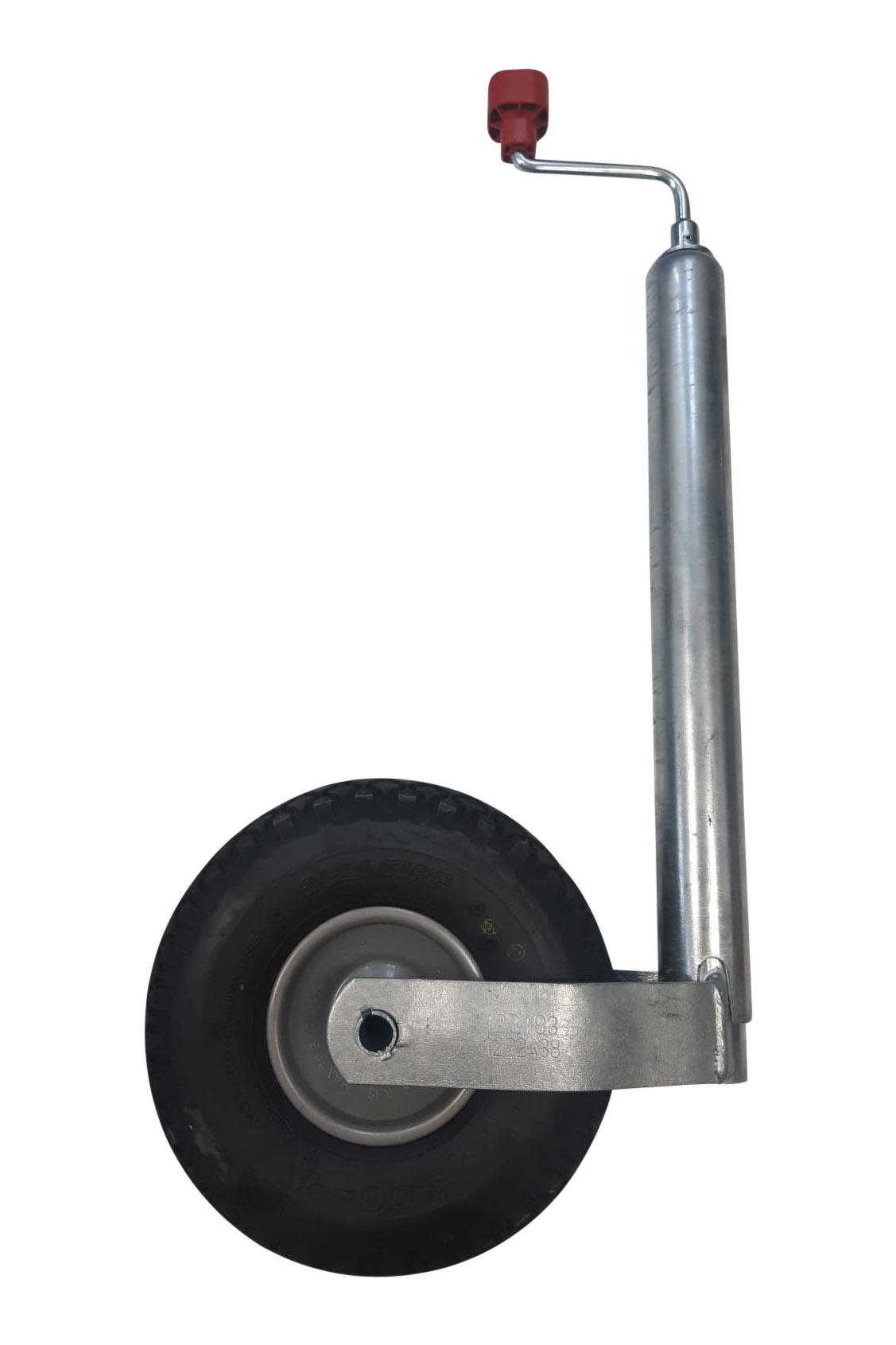 Bugrad Plus Alko, rund Durchmesser 48 mm, extra lang, Stahlfelge mit Luftreifen ( 260 x 85)