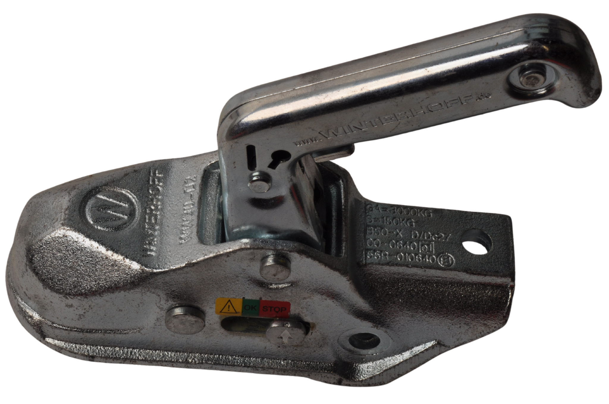 Winterhoff/Albe EM300RA - rund 45 mm - 3000 kg - gebremste Kugelkupplung