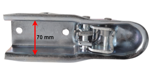 AL-KO AK7-H plus - 70 mm Kasten - 750 kg - ungebremste Kupplung