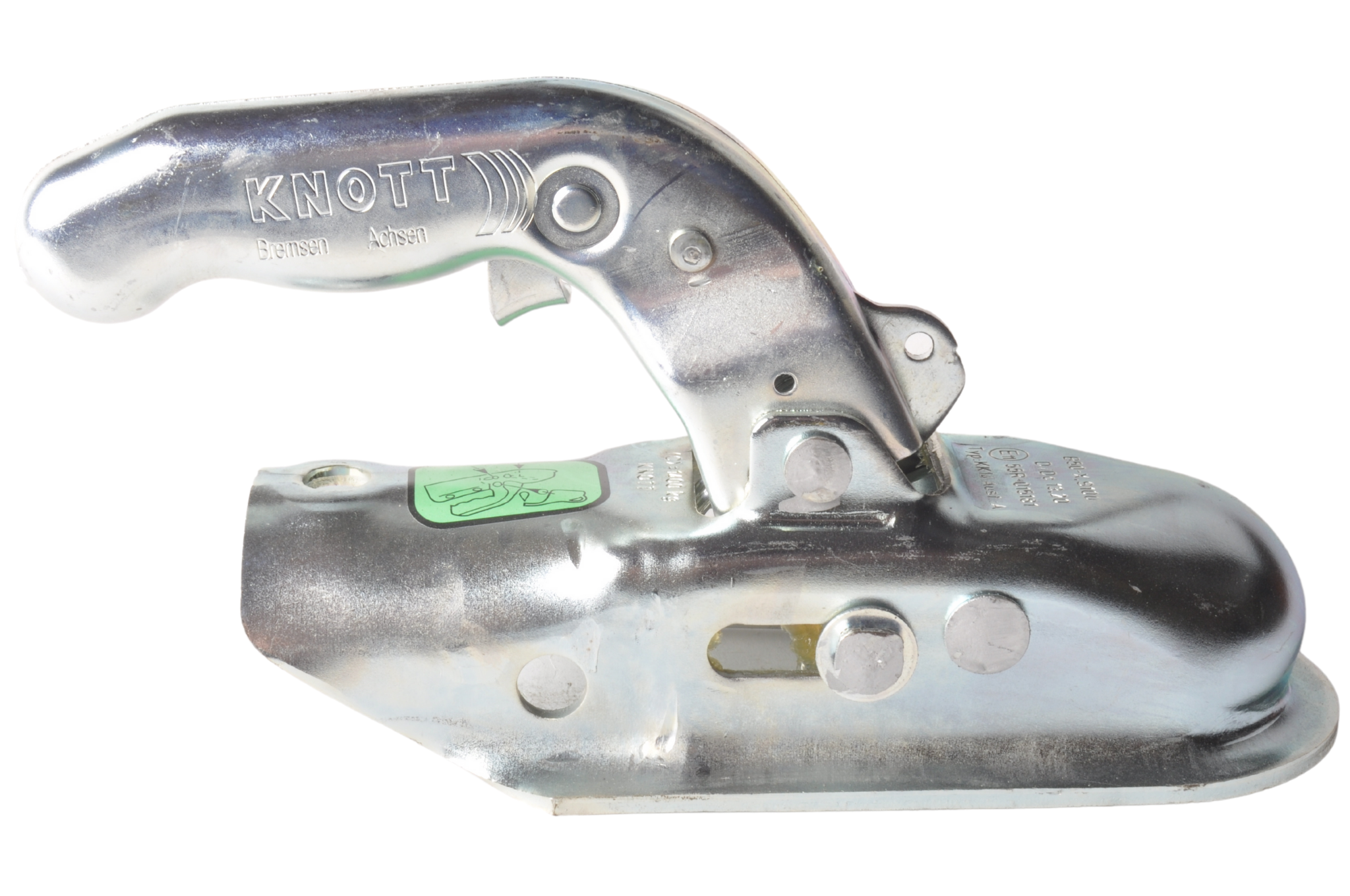 Knott KK14A - rund 50 mm - 1400 kg - gebremste Kupplung