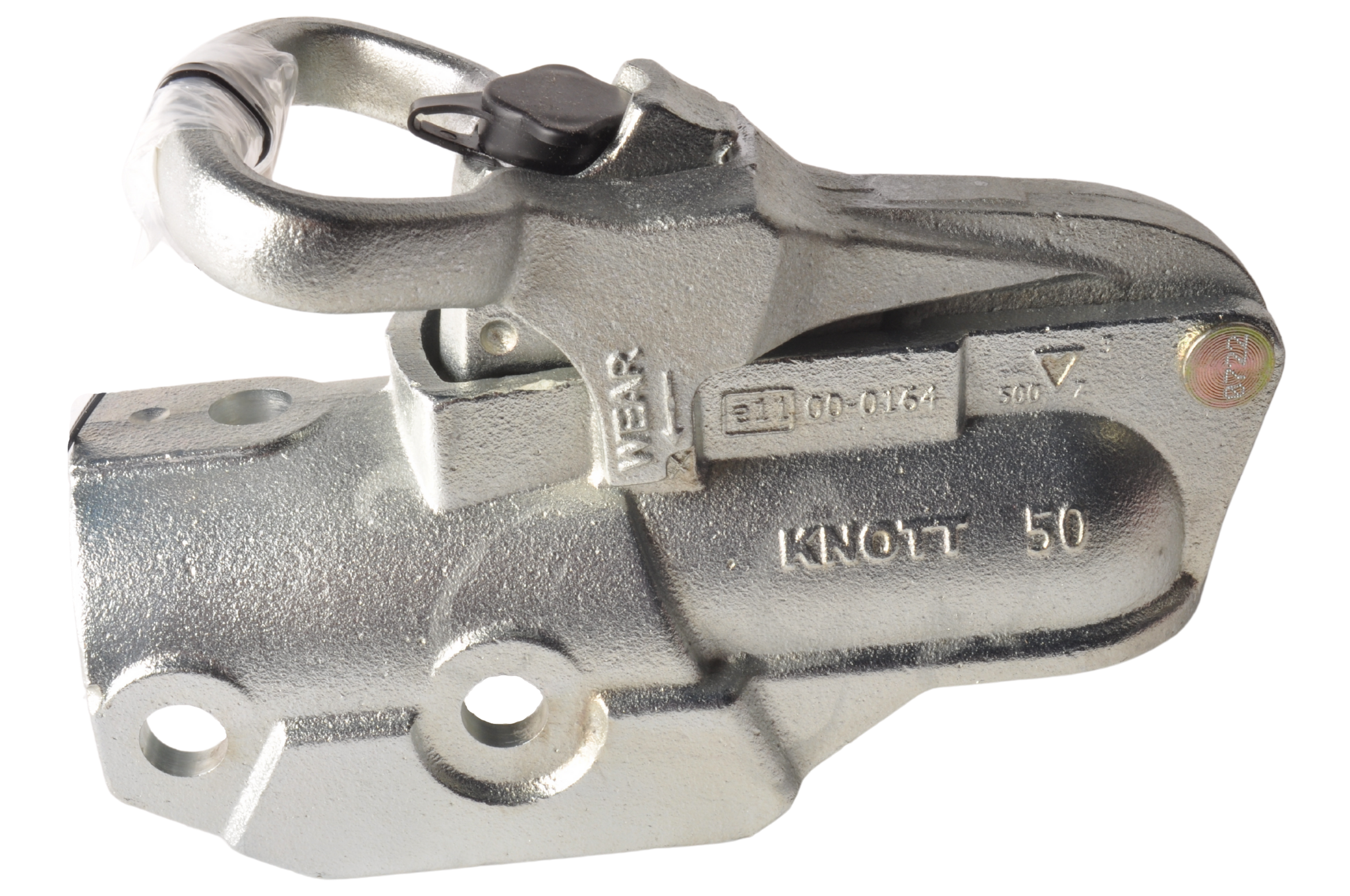 Knott AV50 - rund 60 mm - 3500 kg - gebremste Kupplung mit integriertem Schloss