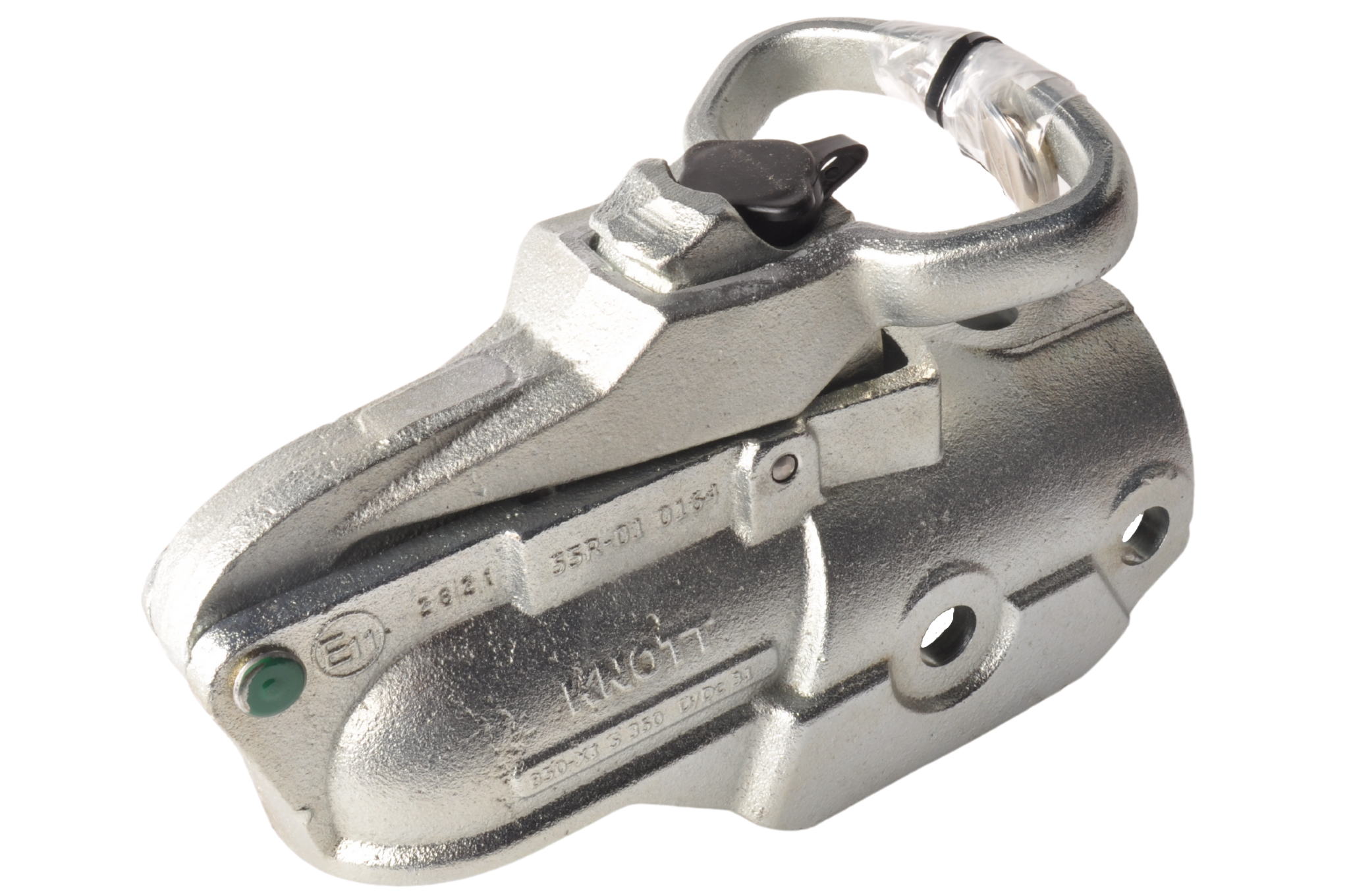 Knott AV50 - rund 60 mm - 3500 kg - gebremste Kupplung mit integriertem Schloss