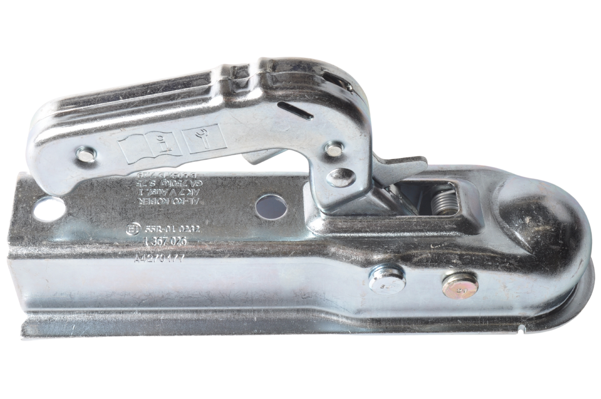 AL-KO AK7-I - Hülse 40 mm - 750 kg - ungebremste Kupplung
