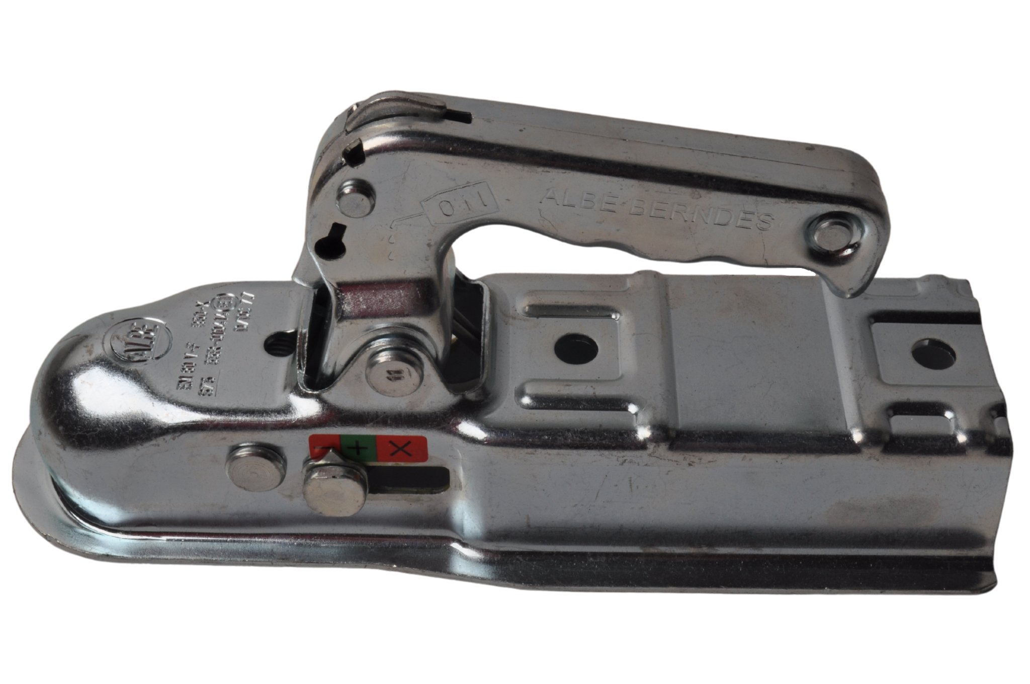 Albe EM80VF - Rohr 60 mm - 800 kg - Ungebremste Kupplung