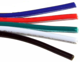 Beleuchtungskabel 5-adrig (5x0,75 mm²) pro Meter