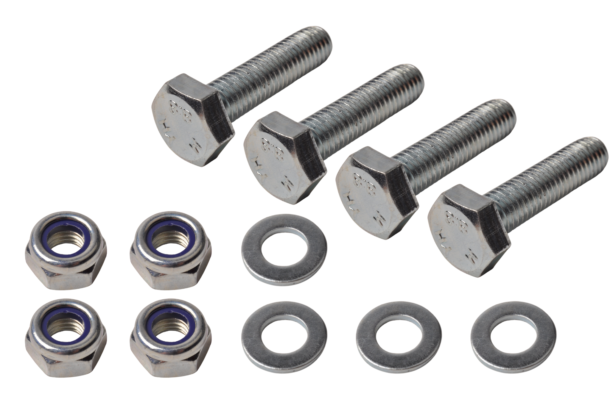 Bullone Flangiato Esagonale In Acciaio Inox Racebolt M8 X 1.25 X 55mm Per Moto