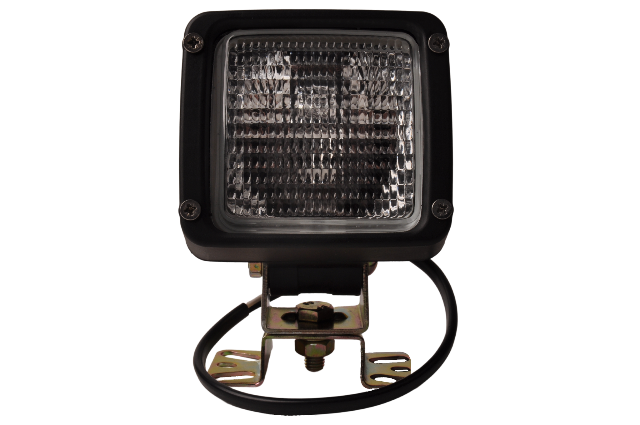Arbeitsscheinwerfer quadratisch mit 12V 55W Glühbirne