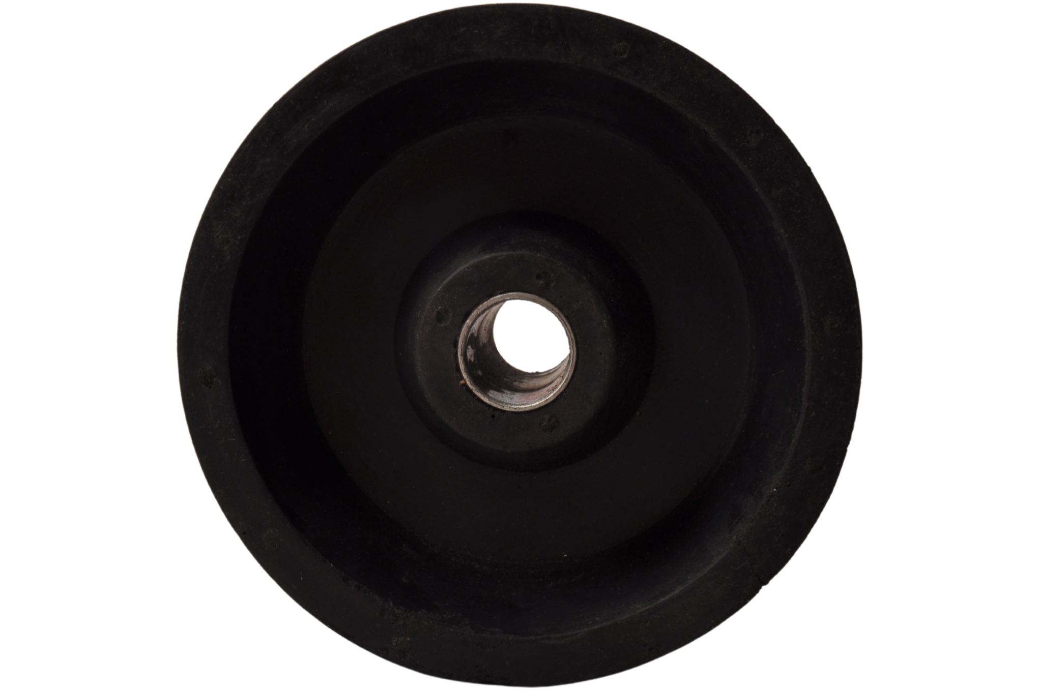 115x86 mm Kielrolle schwarz 22 mm Nabendurchmesser