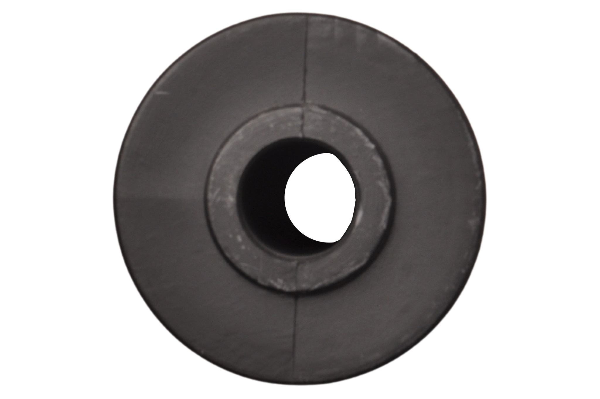 188x68 mm Kielrolle schwarz 21 mm Nabendurchmesser