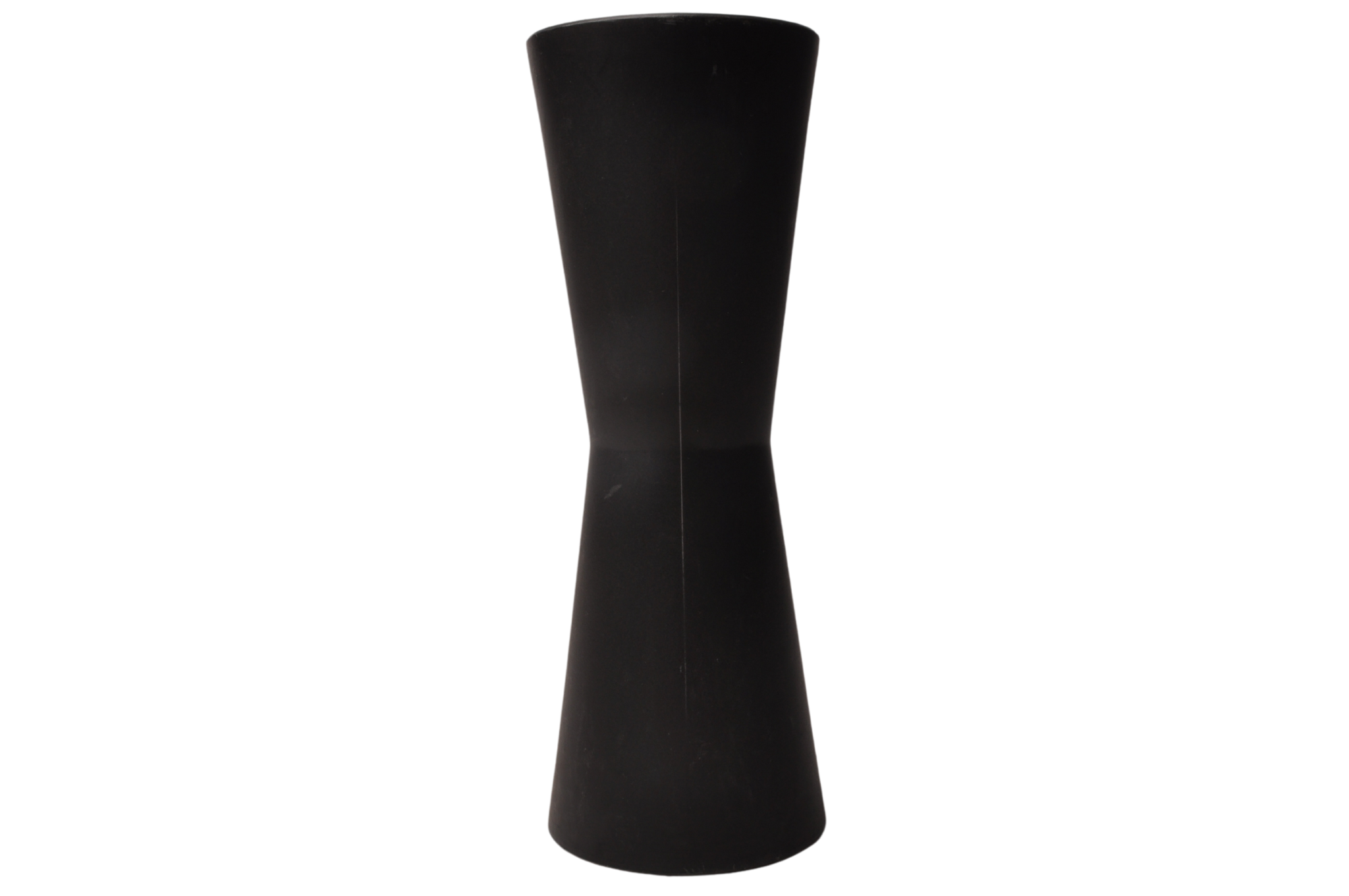 188x68 mm Kielrolle schwarz 21 mm Nabendurchmesser