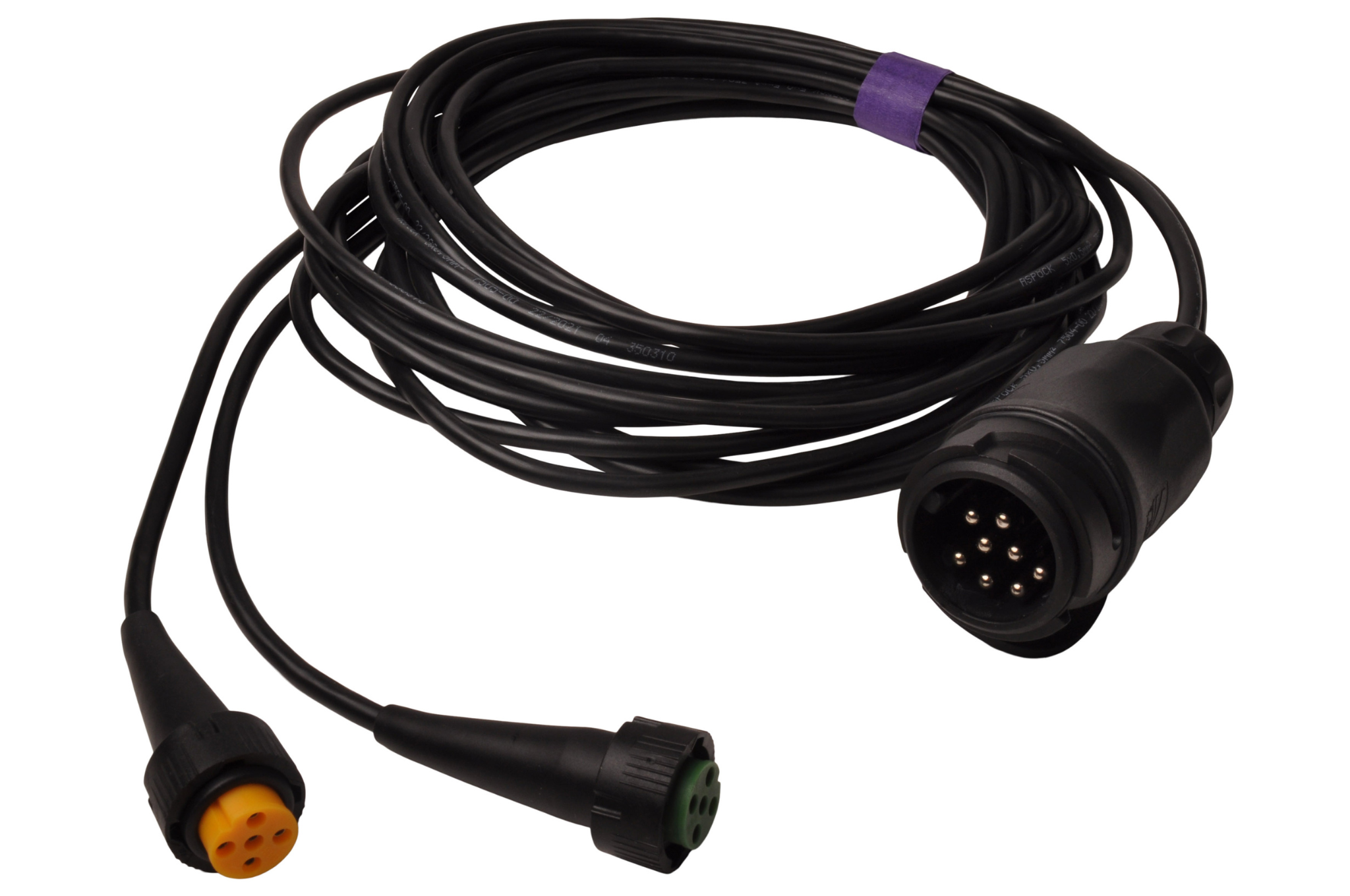 Aspöck Hauptkabel - 4 Meter lang - 13-polig - mit 2x 5-poligem Stecker