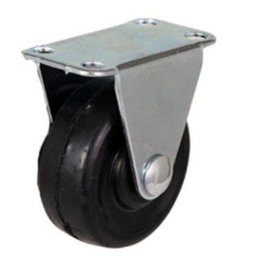 Bock- und Lenkrollensatz 40 mm - Gesamthöhe 50 mm