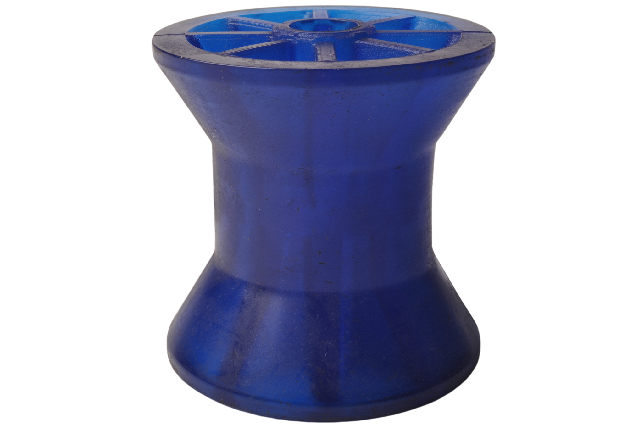 72x73 mm Kielrolle blau 14,5 mm Nabendurchmesser