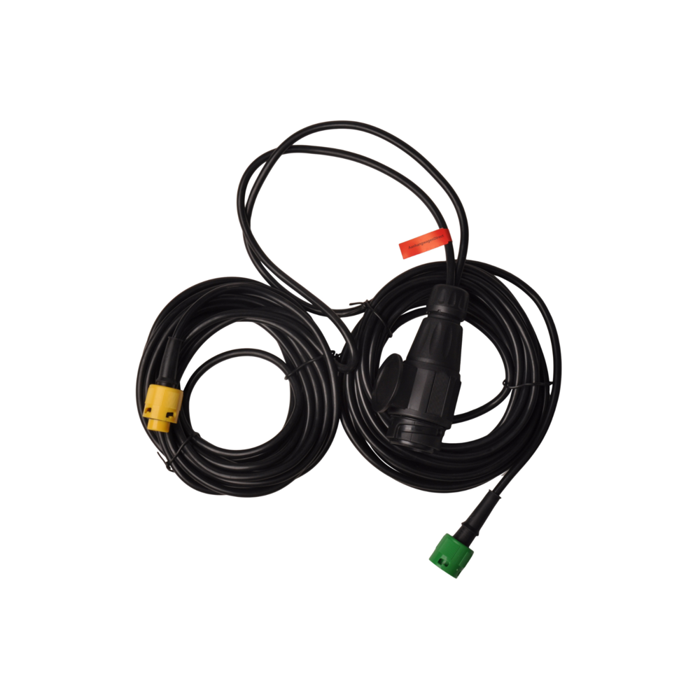 Aspöck 8m Kabel 13-polige Stekker Met 2x Aftakking Steekverbinder