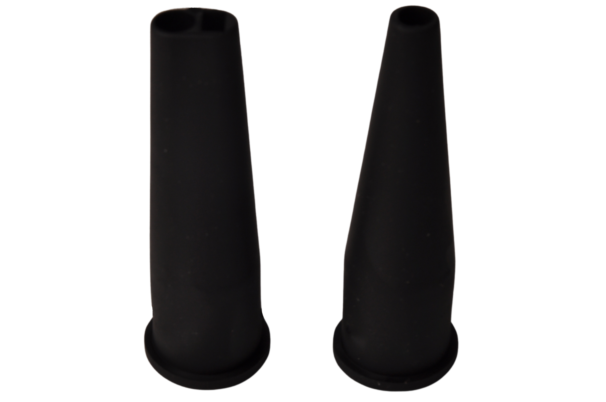 Aspock-Stecker links - 5 Stifte/Draht - gelb