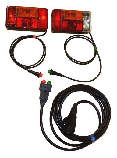 Radex 5001 Beleuchtungssatz - 5 Meter Kabelsätze - 13-polig - Anhängershop