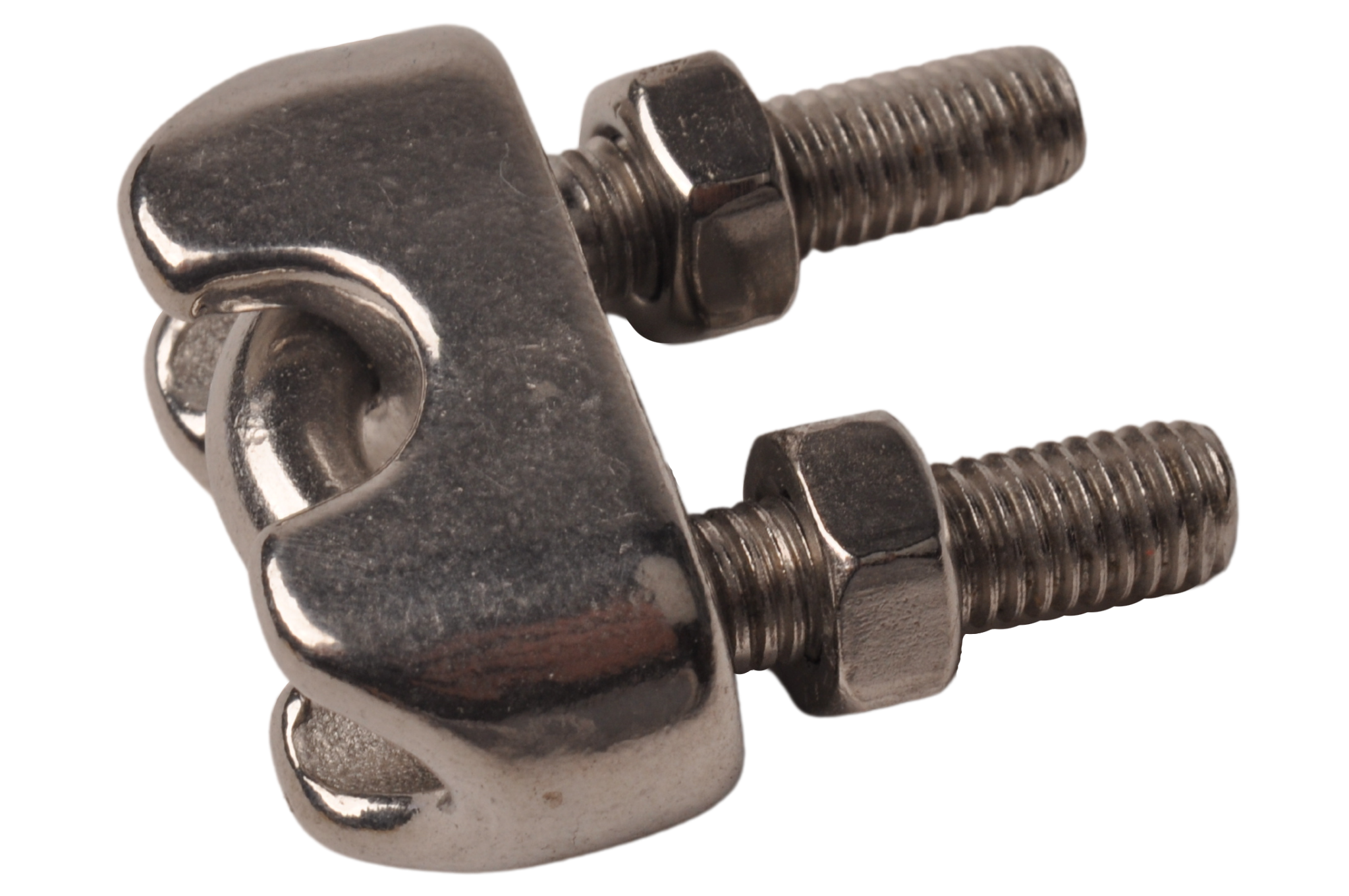 RVS-Klammer für Stahldraht (6 mm)