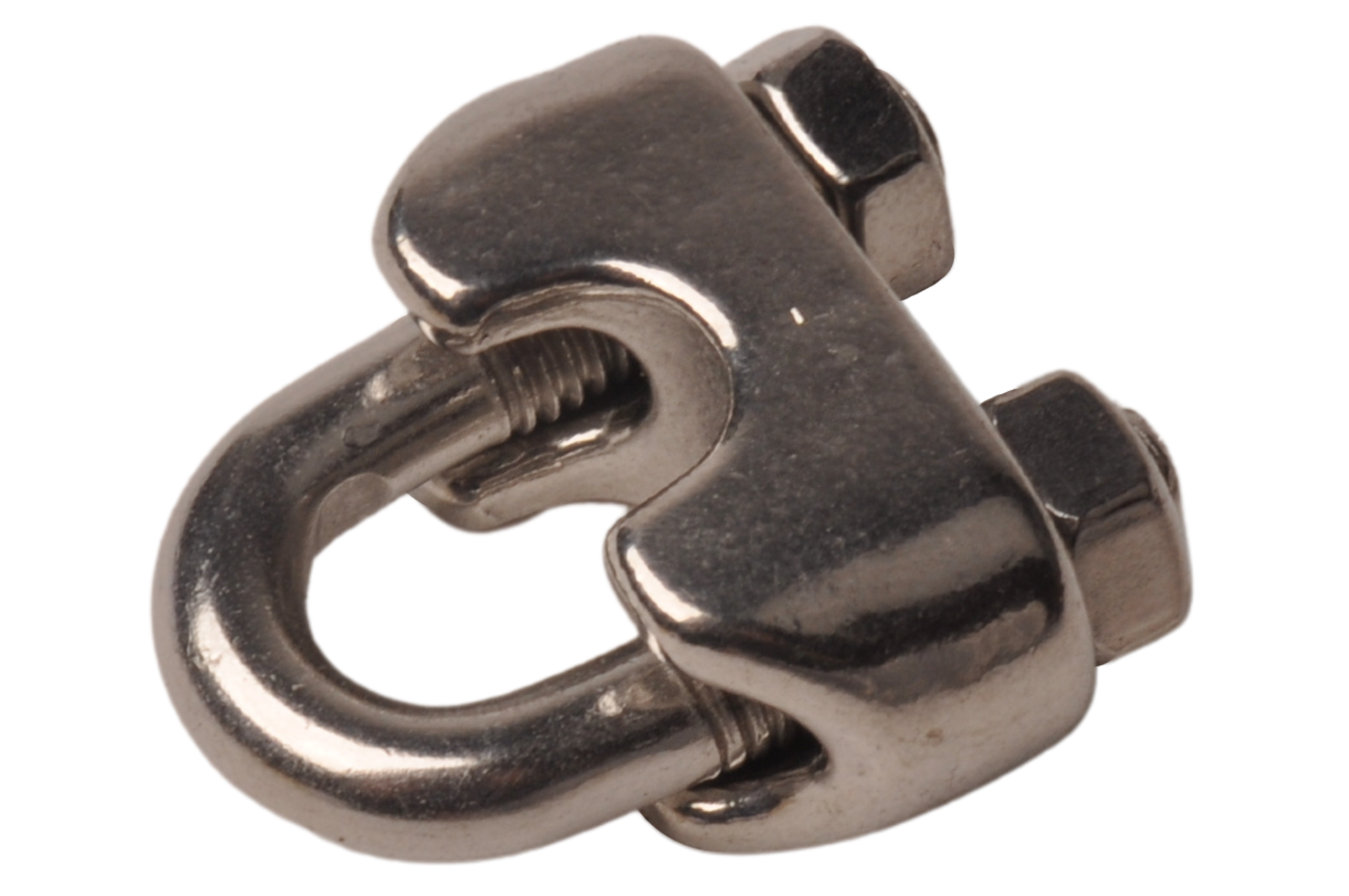 RVS-Klammer für Stahldraht (6 mm)