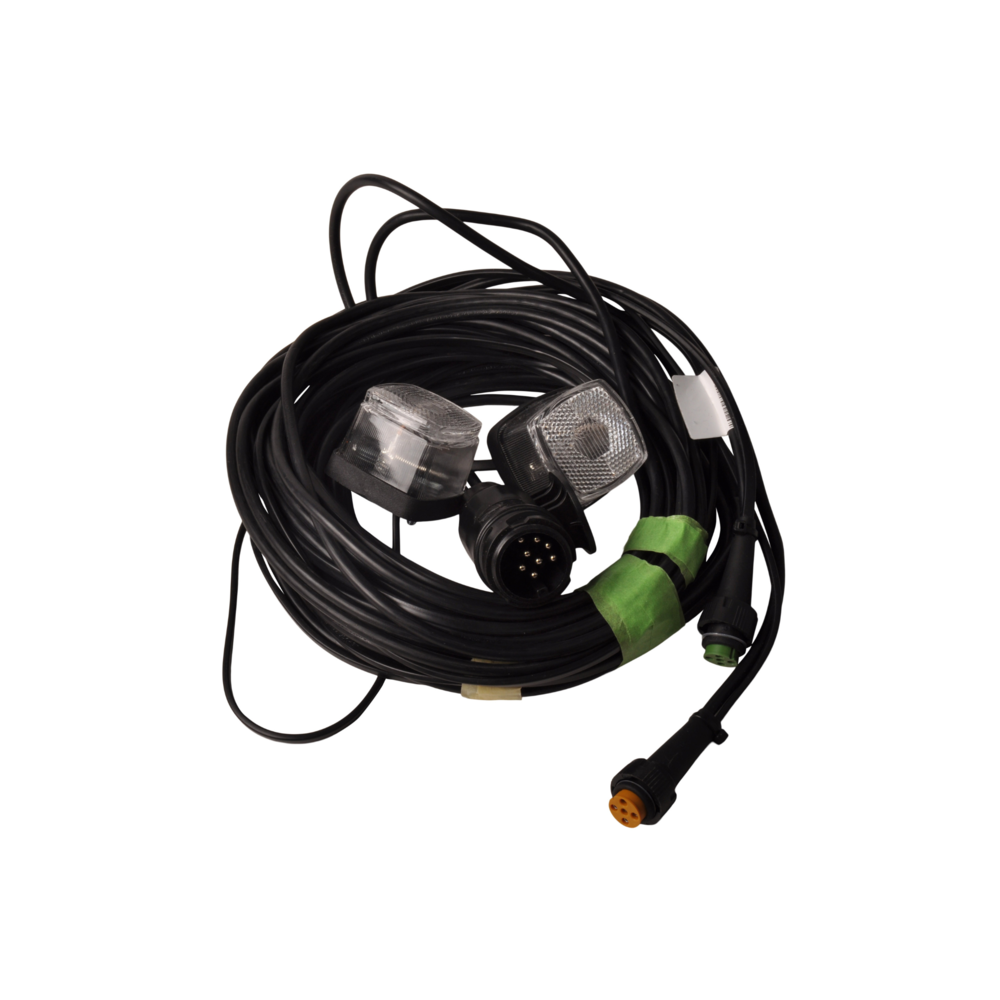 Anhängerkabel Von Aspöck – 13-polig, 10 Meter Lang Mit 2 Abgängen à 8 M, Inkl. Bajonettverschluss