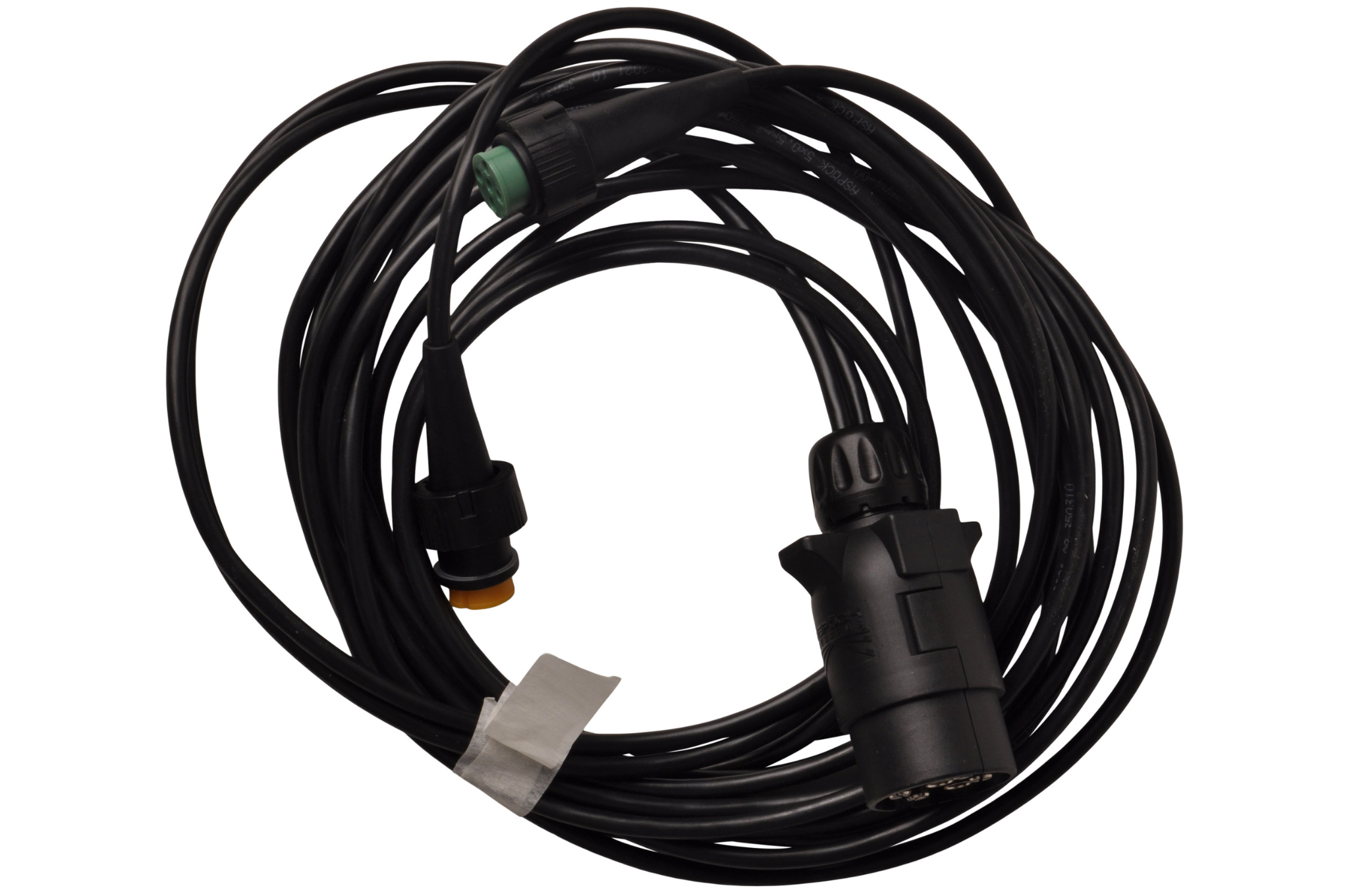 Aspöck Hauptkabel - 5 Meter lang - 7-polig - mit 2x 5-poligem Stecker