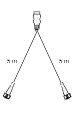 Aspöck Hauptkabel - 5 Meter lang - 13-polig - mit 2x 5-poligem Stecker