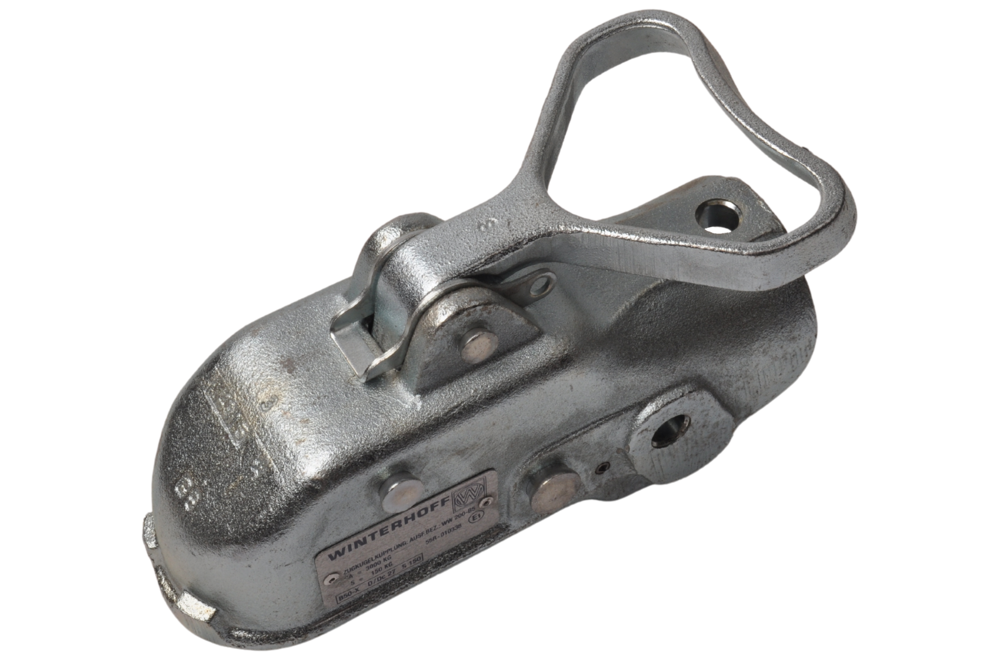 Winterhoff WW200 - rund 50 mm - 3000 kg - ungebremste Kugelkupplung