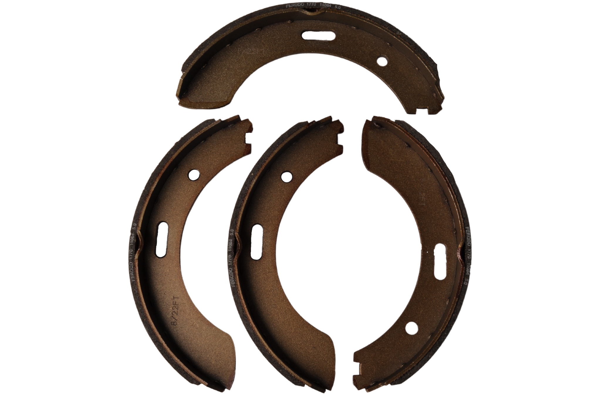 Original BPW Bremsbelag - 250x40 - Bremstyp 2504-7 RASK