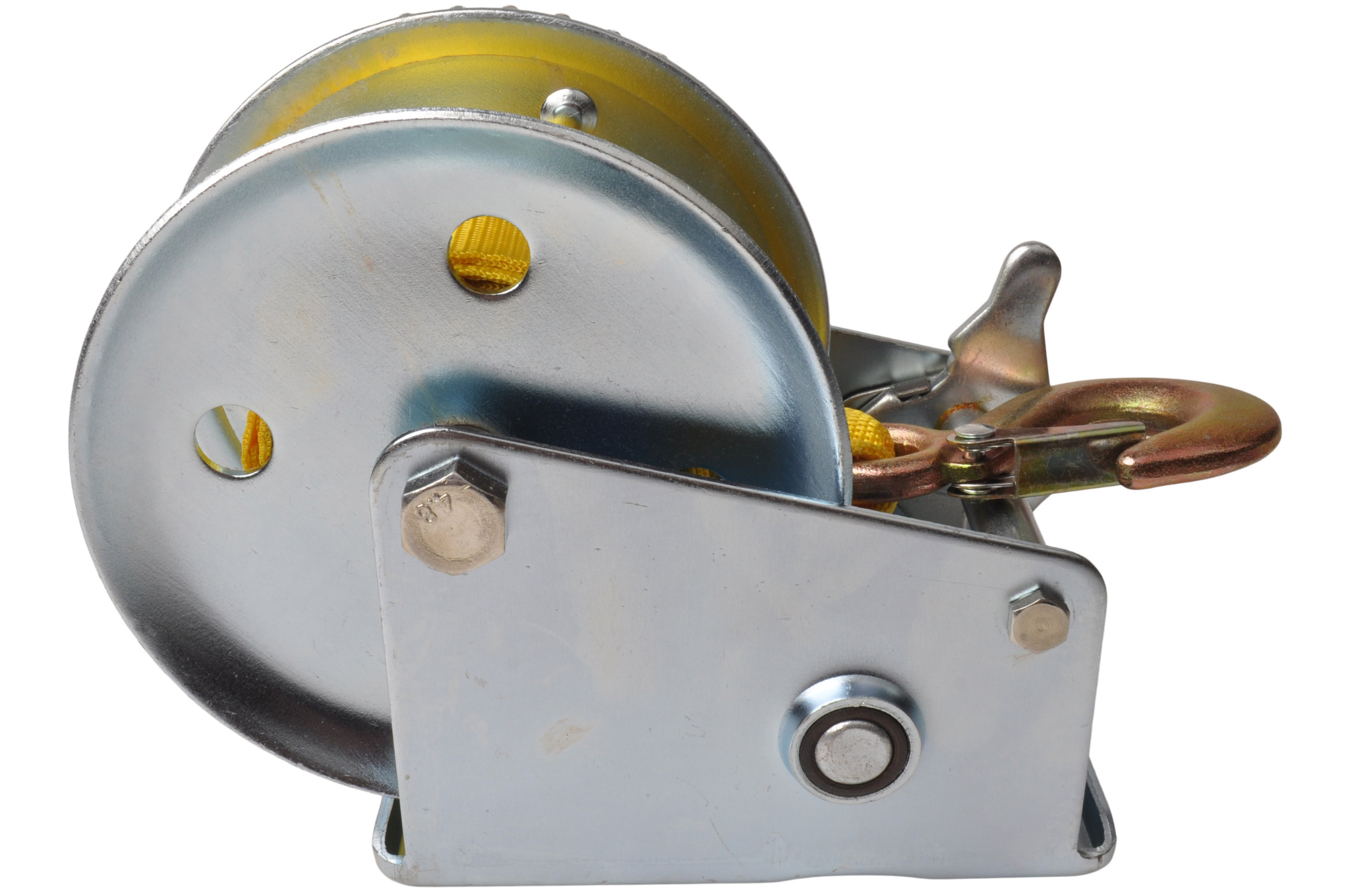 JADEWaa Seilwinde Gurt Mit Haken - 6/8/10m Abschleppgurt Polyester Boote