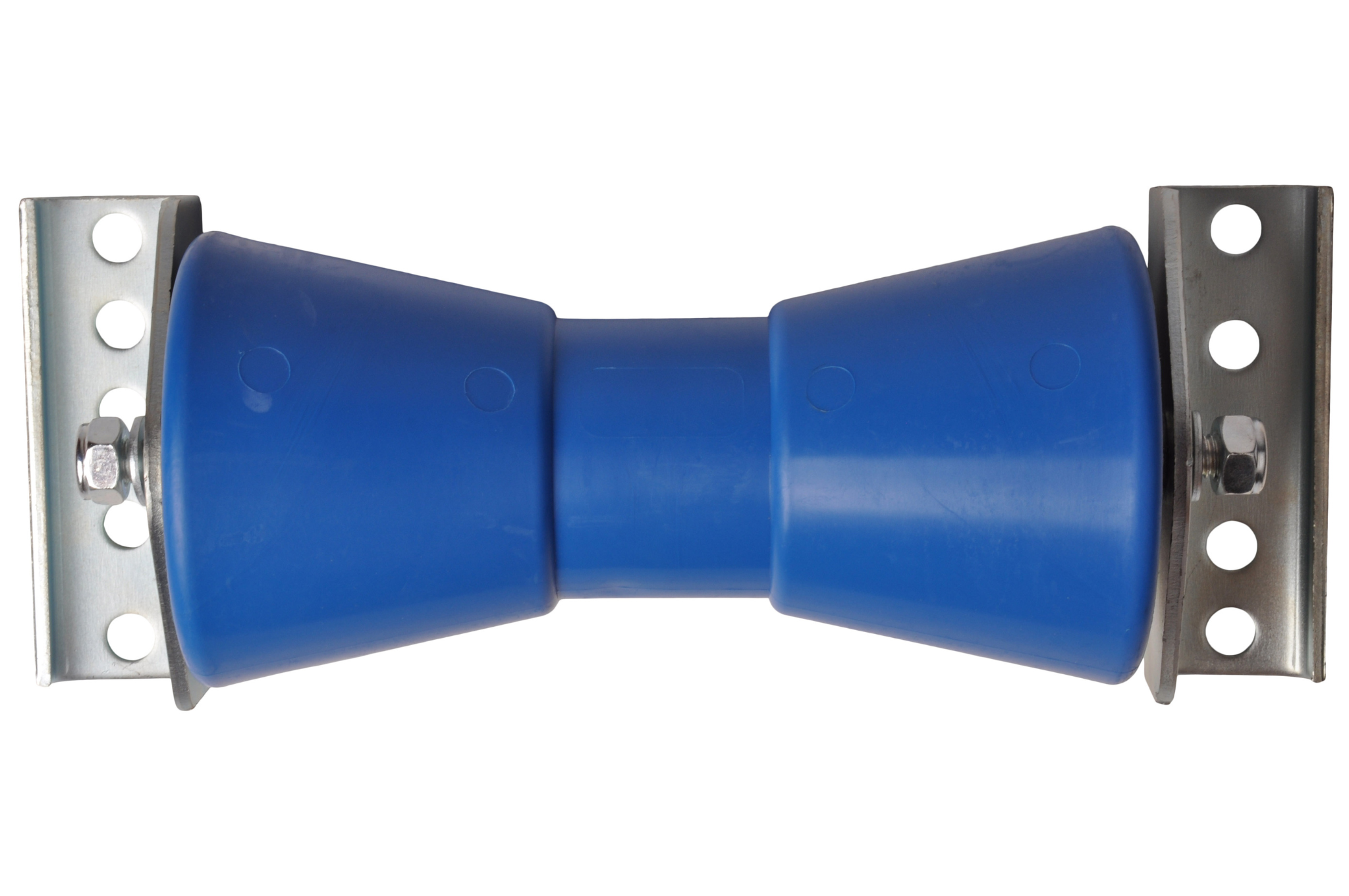 200x85 mm Kielrollensatz - blau - komplett auf Träger