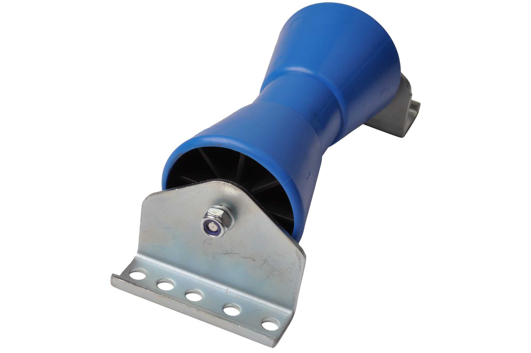 200x85 mm Kielrollensatz - blau - komplett auf Träger